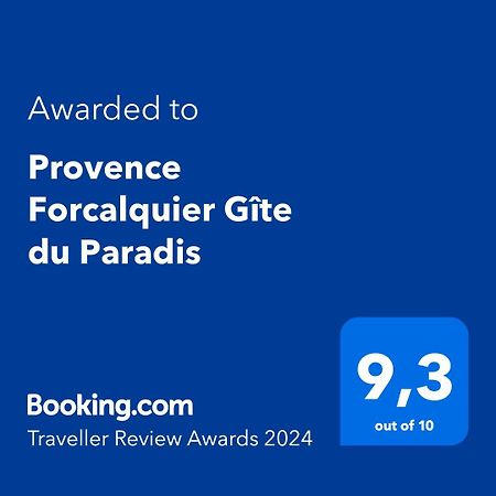 Provence Forcalquier Gite Du Paradis Kültér fotó